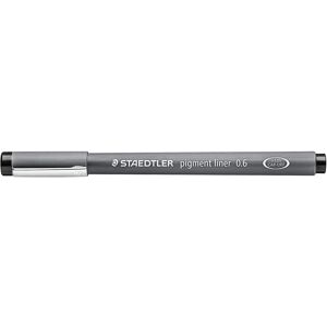 Staedtler Pigment Liners Black - Various Line Widths 0.6mm Staedtler Pigment Liners Black - Various Line Widths 0.6mm