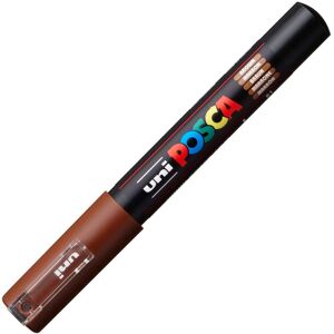 Uni-Ball Posca Extra Fine Bullet Tip Marker - Brown Uni-Ball Posca Extra Fine Bullet Tip Marker - Brown