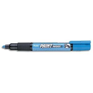 Sky Blue Pentel Permanent bullet tip paint marker MMP20 Sky Blue Pentel Permanent bullet tip paint marker MMP20