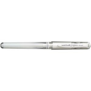 White Uni-ball Signo UM-153 Broad Rollerball Gel Pen White Uni-ball Signo UM-153 Broad Rollerball Gel Pen