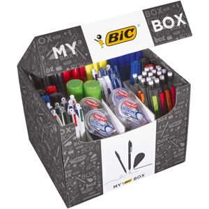 My BIC Box Stationery Gift Set and Variety Pack - Box of 124 Essential Stationar My BIC Box Stationery Gift Set and Variety Pack - Box of 124 Essential Stationar