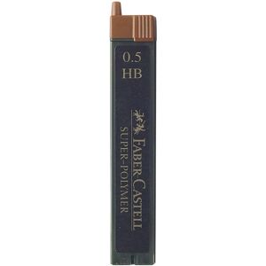 Faber Castell 0.5mm HB Super-Polymer Fineline Lead (Pack of 12) Faber Castell 0.5mm HB Super-Polymer Fineline Lead (Pack of 12)