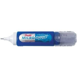 Pentel Micro Correct Fine Precision Tip Fluid Correction Pen, 12 ml Pentel Micro Correct Fine Precision Tip Fluid Correction Pen, 12 ml