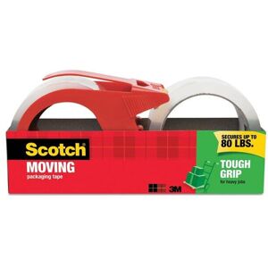 3M MMM3500S21RD 1.88 in. x 38.2 yards Tough Grip Moving Packaging Tape with Disp 3M MMM3500S21RD 1.88 in. x 38.2 yards Tough Grip Moving Packaging Tape with Disp
