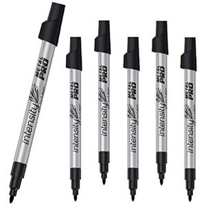 6 x BIC Intensity Metal PRO Permanent Marker, Fine Tip, Bullet Point Pens For Wo 6 x BIC Intensity Metal PRO Permanent Marker, Fine Tip, Bullet Point Pens For Wo