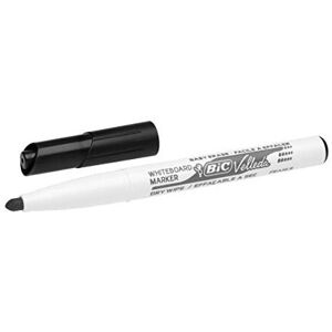 BIC BIC Velleda Whiteboard Marker 1741, 2.0 mm, Black BIC BIC Velleda Whiteboard Marker 1741, 2.0 mm, Black