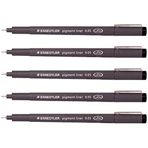 Staedtler 0.05 mm Pigment Liner Fineliner Sketching Drawing Drafting Pens Pack o Staedtler 0.05 mm Pigment Liner Fineliner Sketching Drawing Drafting Pens Pack o