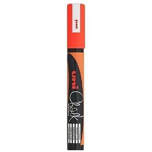 Uni-Ball Uni Fluorescent Neon Orange Bullet Tip Nib (1.8 - 2.5mm) Liquid Chalk Marker Pen Uni-Ball Uni Fluorescent Neon Orange Bullet Tip Nib (1.8 - 2.5mm) Liquid Chalk Marker Pen
