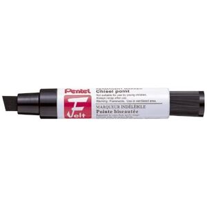Pentel Jumbo Felt Pen, Large Chisel tip, Black permanent ink, 1 pack of 6 marker Pentel Jumbo Felt Pen, Large Chisel tip, Black permanent ink, 1 pack of 6 marker