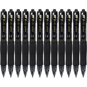 Pilot G207 Pixie XS Retractable Gel Rollerball 0.7 mm Tip (Pack of 12) - Black Pilot G207 Pixie XS Retractable Gel Rollerball 0.7 mm Tip (Pack of 12) - Black