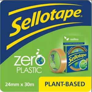 Sellotape Zero Plastic Tape, Multi-Purpose Clear Tape for Household Objects, Cle Sellotape Zero Plastic Tape, Multi-Purpose Clear Tape for Household Objects, Cle