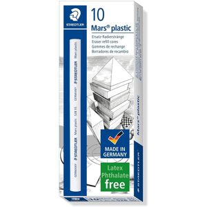 Staedtler Mars Plastic Eraser Holder Refill (pack of 10) Staedtler Mars Plastic Eraser Holder Refill (pack of 10)