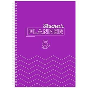 Silvine A4 Teacher's Academic Planner with Durable Hardback Covers and 204 x5 Pe Silvine A4 Teacher's Academic Planner with Durable Hardback Covers and 204 x5 Pe