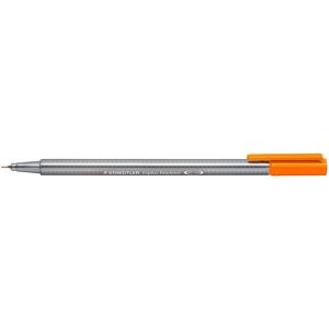 Staedtler Triplus 334 – Fineliner Pen Superfine Tip 0.3 mm Grey, Orange Staedtler Triplus 334 – Fineliner Pen Superfine Tip 0.3 mm Grey, Orange