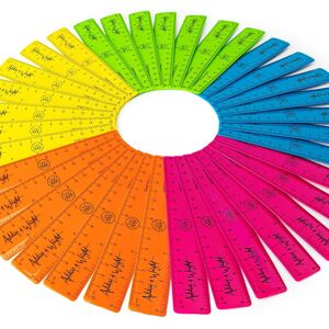 Ashton and Wright - 6 Inch / 15cm Rulers - Shatter Resistant - Pack of 50 Tropic Ashton and Wright - 6 Inch / 15cm Rulers - Shatter Resistant - Pack of 50 Tropic