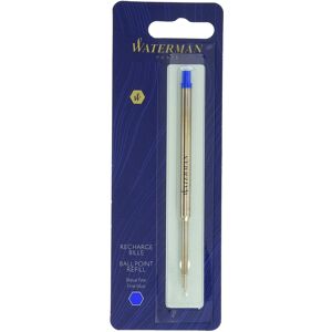 Waterman Ballpoint Pen Refill, Fine Tip with Blue Ink, 1 Count Waterman Ballpoint Pen Refill, Fine Tip with Blue Ink, 1 Count