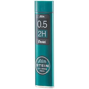Pentel Mechanical Pencil Lead, Ain Stein, 0.5mm, 2H (C275-2H) Pentel Mechanical Pencil Lead, Ain Stein, 0.5mm, 2H (C275-2H)