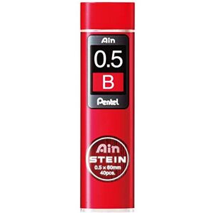 Pentel Ain Stein Mechanical Pencil Lead, 0.5mm B, 40 Leads (C275-B) Pentel Ain Stein Mechanical Pencil Lead, 0.5mm B, 40 Leads (C275-B)