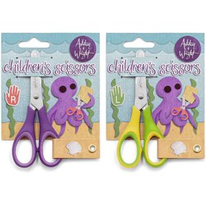 Ashton and Wright - Children's Scissors 5"/12cm - Soft Grip - Left and Right Twi Ashton and Wright - Children's Scissors 5"/12cm - Soft Grip - Left and Right Twi