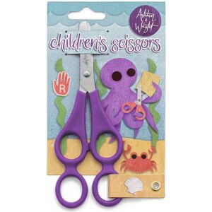 Ashton and Wright - Children's Double Hole Training Scissors - Purple - Right Ha Ashton and Wright - Children's Double Hole Training Scissors - Purple - Right Ha