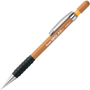 Pentel 120 A3 Mechanical Pencil with Rubber Grip - 0.9mm - Ochre - Single Pentel 120 A3 Mechanical Pencil with Rubber Grip - 0.9mm - Ochre - Single