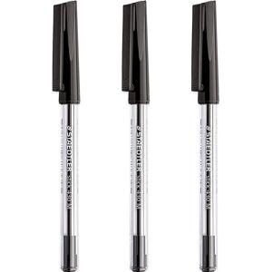 Staedtler Medium 0.5mm 430 Stick Ballpoint Pens Writing Pen Smooth - Black Ink - Staedtler Medium 0.5mm 430 Stick Ballpoint Pens Writing Pen Smooth - Black Ink -