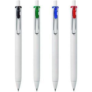 Uni-Ball UMN-S-05 Retractable Gel Ink Rollerball Pens - White Barrel - Black, Bl Uni-Ball UMN-S-05 Retractable Gel Ink Rollerball Pens - White Barrel - Black, Bl