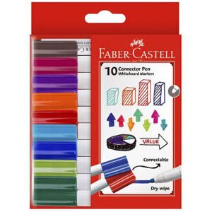 (10pk) Faber-Castell Connector Whiteboard Markers (10pk) Faber-Castell Connector Whiteboard Markers