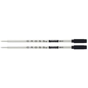(Black) Cross Ballpoint Pen Medium Refill 2 Pack (Black) Cross Ballpoint Pen Medium Refill 2 Pack