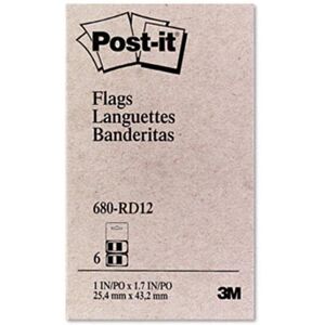 3M Marking Flags in Dispensers Red 50 Flags/Dispenser 12 Dispensers Pack 3M Marking Flags in Dispensers Red 50 Flags/Dispenser 12 Dispensers Pack