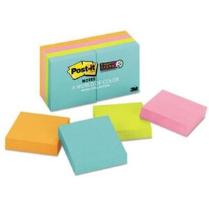3M MMM6228SSMIA 2 x 2 in. Sticky note Notes Super Sticky Adhesive Notes Pad, Mia 3M MMM6228SSMIA 2 x 2 in. Sticky note Notes Super Sticky Adhesive Notes Pad, Mia