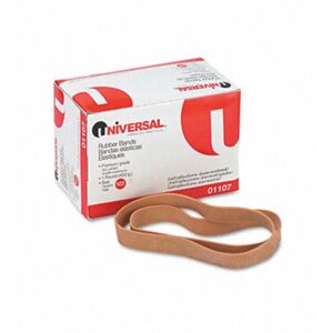Universal Rubber Bands- Size 107- 7 x 5/8- 40 Bands/1lb Pack Universal Rubber Bands- Size 107- 7 x 5/8- 40 Bands/1lb Pack