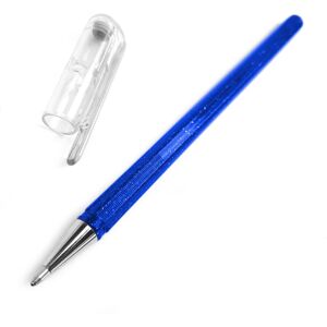 Pentel Hybrid - Dual Metallic - Liquid Gel Rollerball Pen - K110 - Blue/ Metalli Pentel Hybrid - Dual Metallic - Liquid Gel Rollerball Pen - K110 - Blue/ Metalli