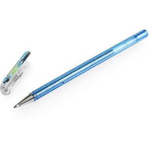 Pentel Hybrid - Dual Metallic - Liquid Gel Rollerball Pen - K110 - Blue Grey/ Me Pentel Hybrid - Dual Metallic - Liquid Gel Rollerball Pen - K110 - Blue Grey/ Me