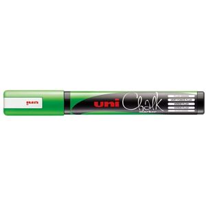 Uni-Ball PWE-5M Liquid Chalk Marker Pen - 1.8-2.5mm Bullet Tip - Fluorescent Gre Uni-Ball PWE-5M Liquid Chalk Marker Pen - 1.8-2.5mm Bullet Tip - Fluorescent Gre