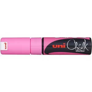 Uni-Ball PWE-8K Liquid Chalk Marker Pen - 8mm Chisel Tip - Fluorescent Pink Ink Uni-Ball PWE-8K Liquid Chalk Marker Pen - 8mm Chisel Tip - Fluorescent Pink Ink