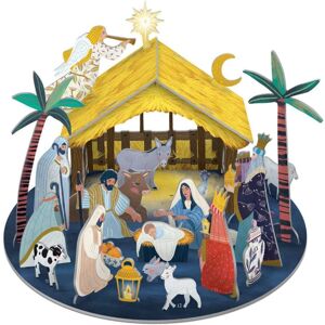 Carousel Away In A Manger 3D Pop & Slot Freestanding Nativity Christmas Advent Calendar Carousel Away In A Manger 3D Pop & Slot Freestanding Nativity Christmas Advent Calendar