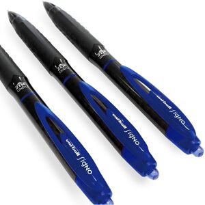 Uni-Ball Signo 307 - Fine Retractable Rollerball Pen - Blue - Pack of 3 Uni-Ball Signo 307 - Fine Retractable Rollerball Pen - Blue - Pack of 3