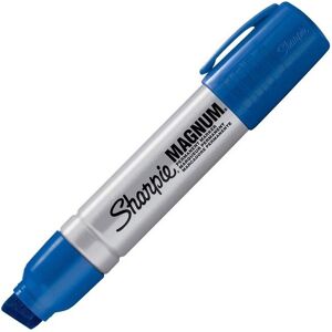 Sanford, L.P. SAN44003BX 15.875 mm Sharpie Magnum Permanent Markers - Blue Sanford, L.P. SAN44003BX 15.875 mm Sharpie Magnum Permanent Markers - Blue