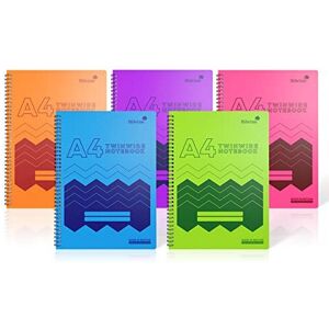 Silvine POLYA4AC 160-Page A4 Wirebound Notebooks with Durable Wipe-Clean Covers Silvine POLYA4AC 160-Page A4 Wirebound Notebooks with Durable Wipe-Clean Covers