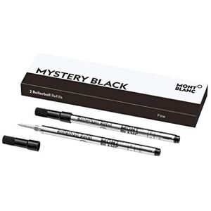 Montblanc Rollerball Refills F Mystery Black 105162 Refill Cartridge with a Fine Nib for R Montblanc Rollerball Refills F Mystery Black 105162 Refill Cartridge with a Fine Nib for R
