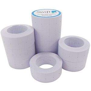 Swift 30000 White 22 x 12mm Price Gun Labels CT1 Punch Hole Swift 30000 White 22 x 12mm Price Gun Labels CT1 Punch Hole