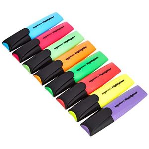Amazon Highlighters Bright Assorted Colours Pack of 8 Amazon Highlighters Bright Assorted Colours Pack of 8