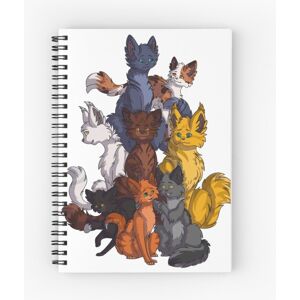 Famgem Spiral Notebook Celebrating Warrior Cats A5 120 Pages Famgem Spiral Notebook Celebrating Warrior Cats A5 120 Pages