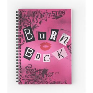 Famgem Spiral Notebook Mean Girls - Burn Book A5 120 Pages Famgem Spiral Notebook Mean Girls - Burn Book A5 120 Pages