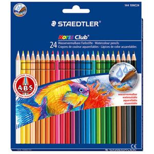 1 Pack - Staedtler 14410CN24 Noris Club Aquarell Watercolour Pencils - Pack of 2 1 Pack - Staedtler 14410CN24 Noris Club Aquarell Watercolour Pencils - Pack of 2