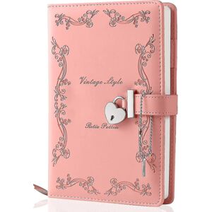 Unbranded Diary With Lock And Key For Girls Thicken 360 Pages Leather Heart Shaped Locking Unbranded Diary With Lock And Key For Girls Thicken 360 Pages Leather Heart Shaped Locking