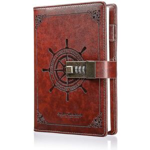 Unbranded Diary With Lock Leather Journal Password Combination Lock Notebook Secret Journa Unbranded Diary With Lock Leather Journal Password Combination Lock Notebook Secret Journa