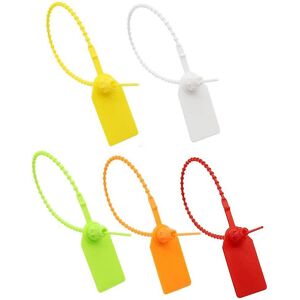 Unbranded Cable Tie Tags, 100 Pcs Plastic Cable Tie Tags, Self-locking Brand Label, For Cl Unbranded Cable Tie Tags, 100 Pcs Plastic Cable Tie Tags, Self-locking Brand Label, For Cl