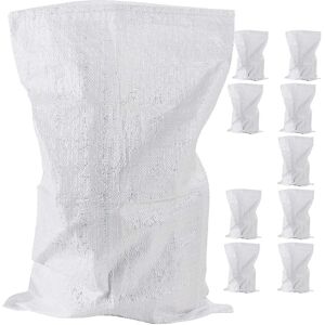 Unbranded 10 Pack Woven Rubble Bags - Heavy Duty Polypropylene Construction Bags Strong Wh Unbranded 10 Pack Woven Rubble Bags - Heavy Duty Polypropylene Construction Bags Strong Wh